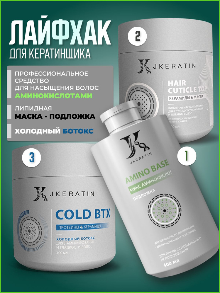 JKeratin Кератин для волос, 1300 мл #1