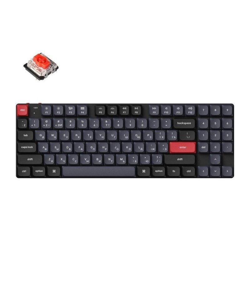 Клавиатура QMK Keychron K13 Pro, 90 клавиш, Hot-Swap, Gateron low profile Red Switch #1