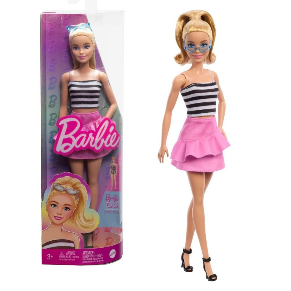 Кукла Barbie, Fashionistas №213, юбилейная 65-я HRH11 #1