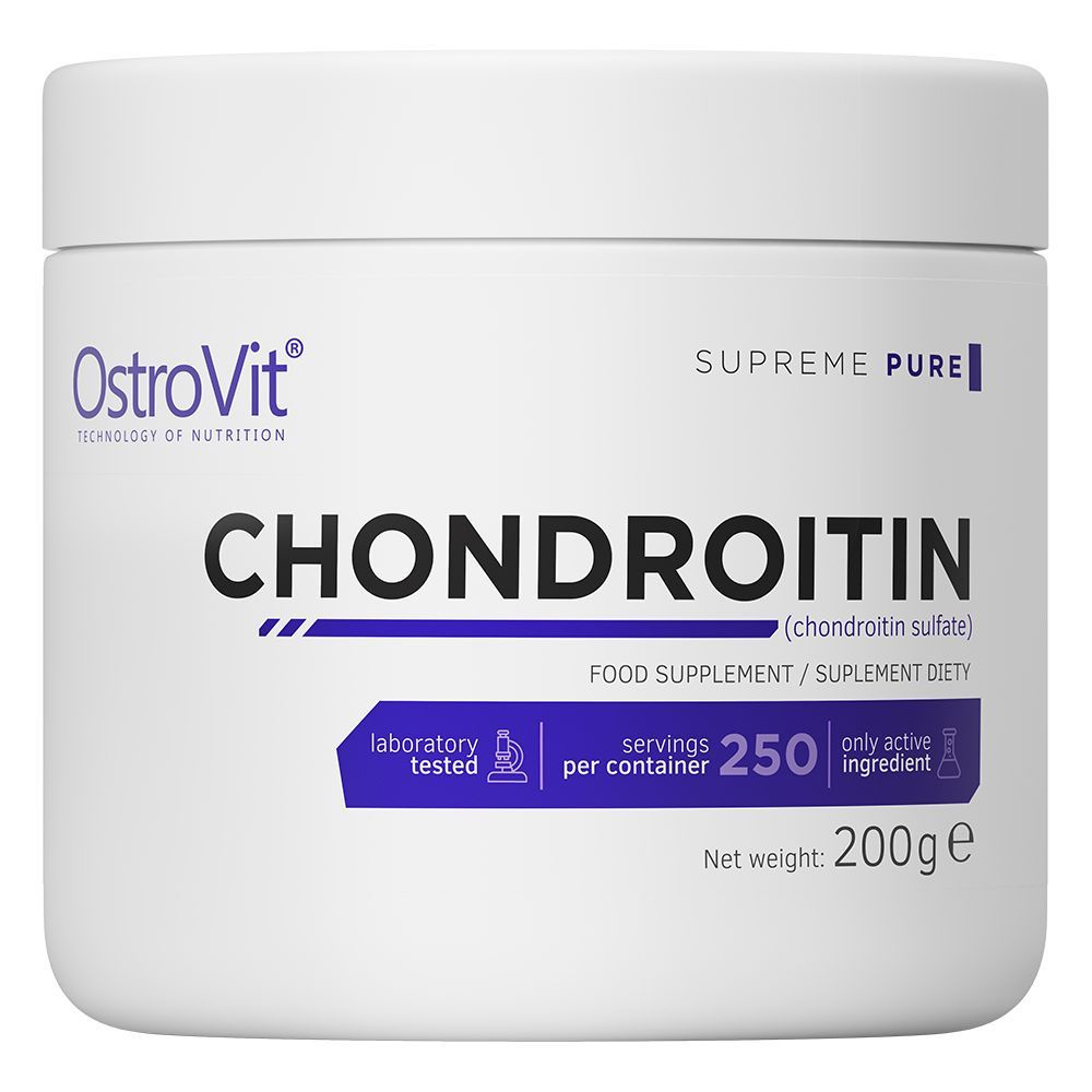 Глюкозамин хондроитин OstroVit Chondroitin supreme PURE 200 г, Натуральный  #1