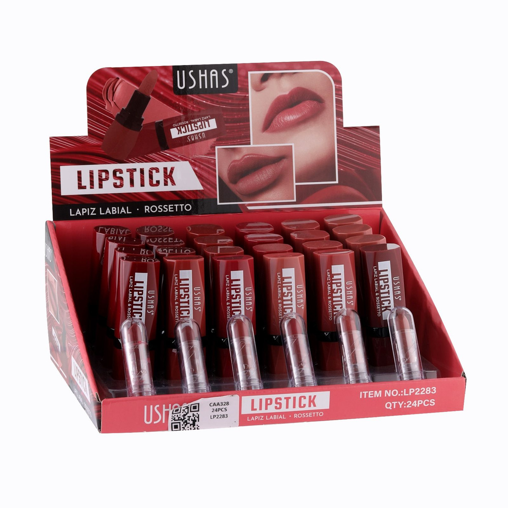 USHAS / Помада для губ LipStick упаковка 24 штуки #1