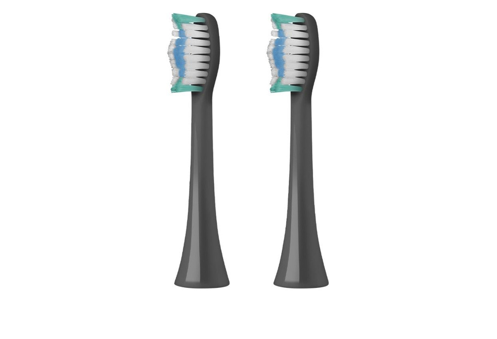Набор сменных насадок для зубной щетки REDMOND N4702 (серый) #1