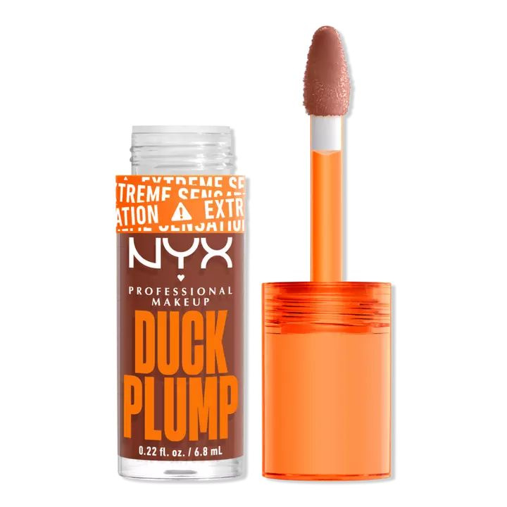 Nyx Professional Makeup - Volumizing Lip Gloss Duck Plump - 07: Mocha me Crazy, блеск для губ gloss  #1