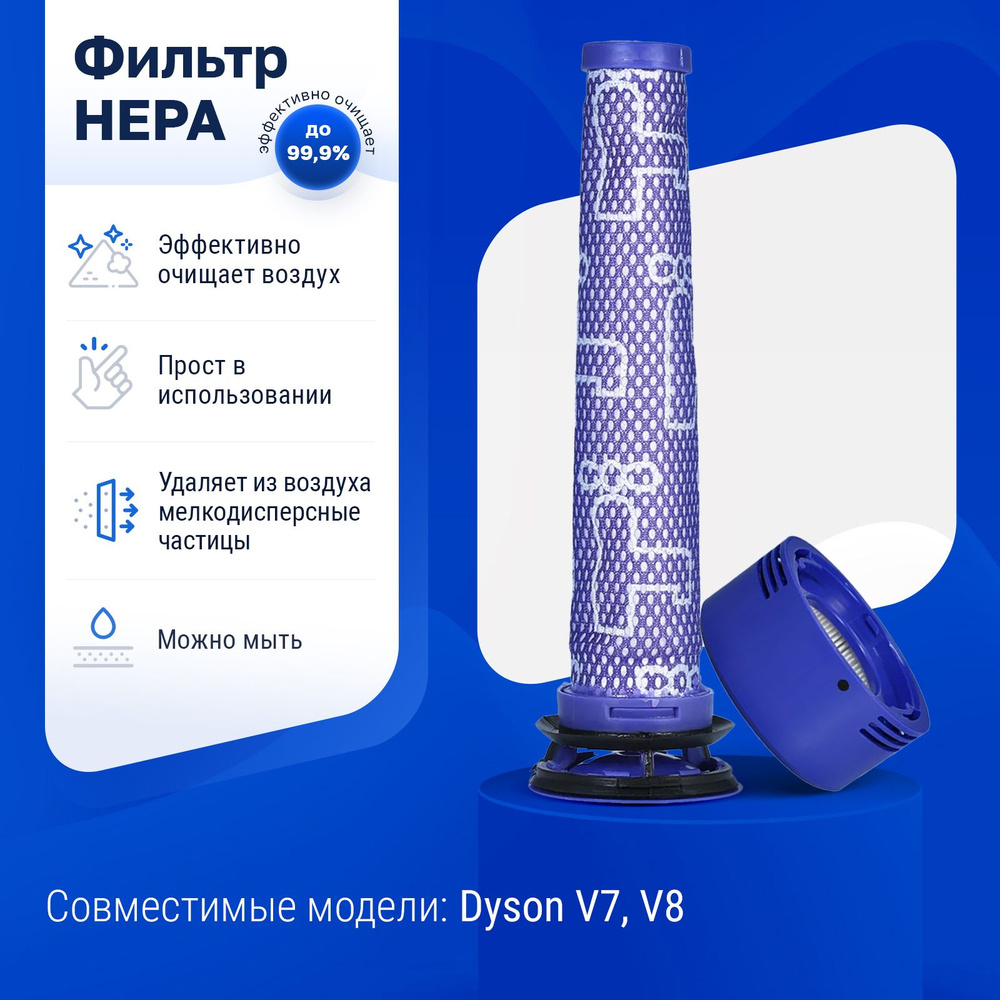 Фильтр для пылесоса Dyson V7 (SV11), V8 (SV10 / SV25) #1