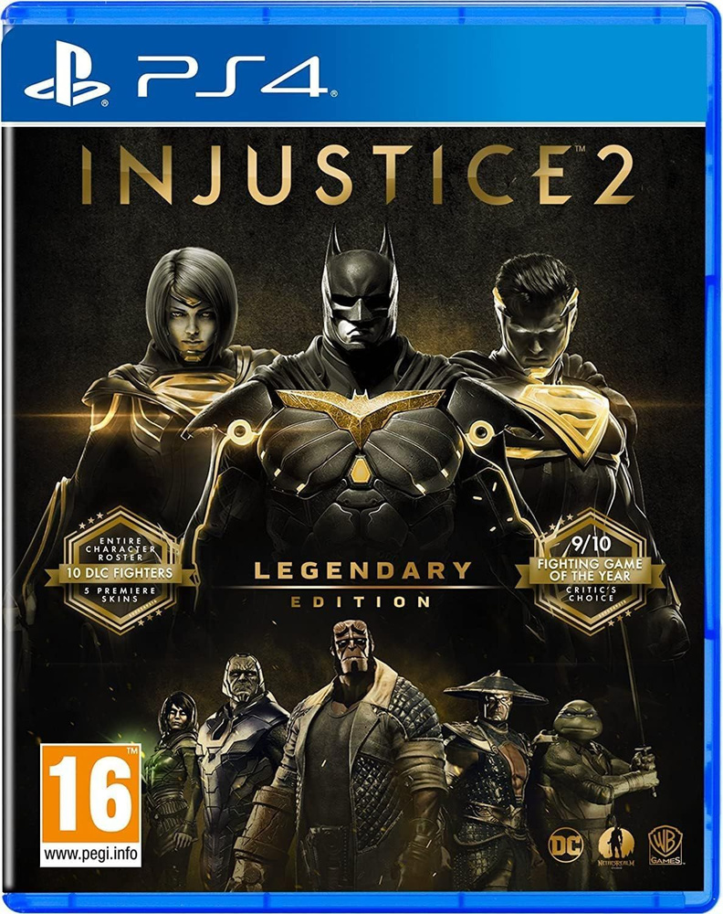 Игра Injustice 2. Legendary Edition (PlayStation 4, PlayStation 5, Русские субтитры)  #1