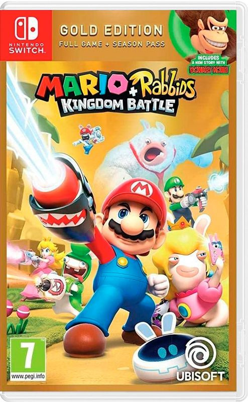 Игра Mario + Rabbids. Битва За Королевство. Gold Edition для Nintendo Switch  #1