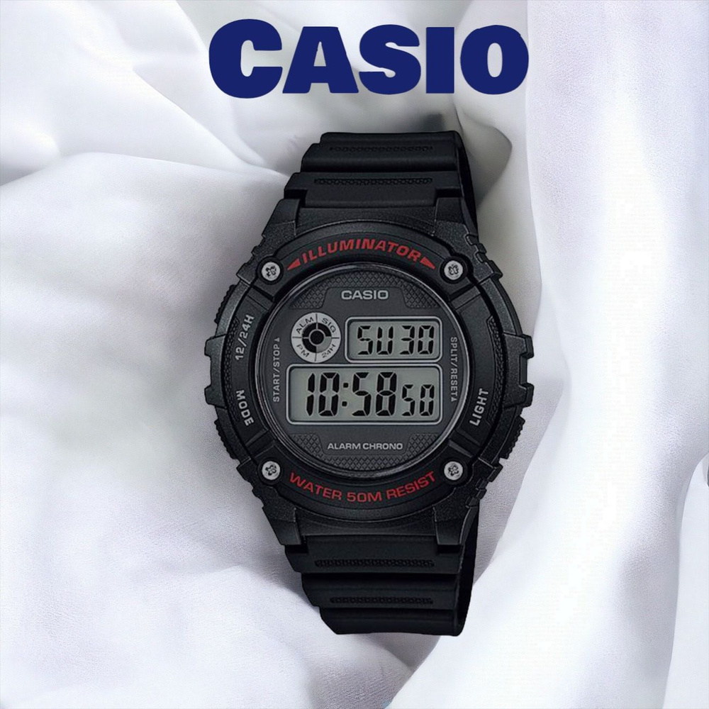 Наручные часы CASIO W-216H-1A #1