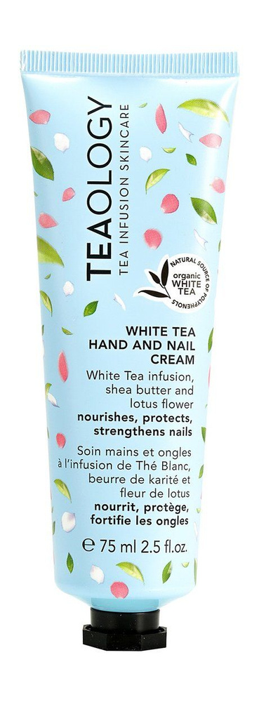 Укрепляющий крем для рук и ногтей с белым чаем и лимоном White Tea Hand and Nail Cream, 75 мл  #1