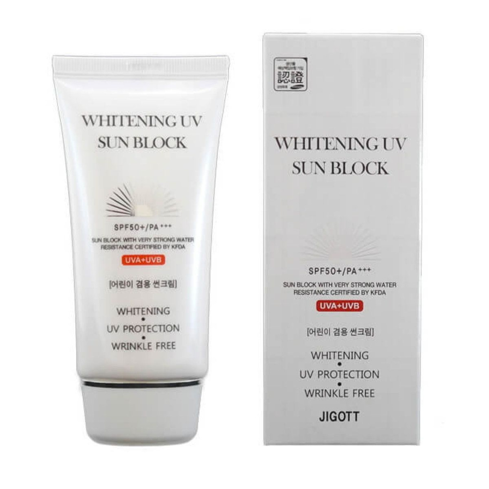 Солнцезащитный крем - Jigott Whitening UV Sun Block Cream #1