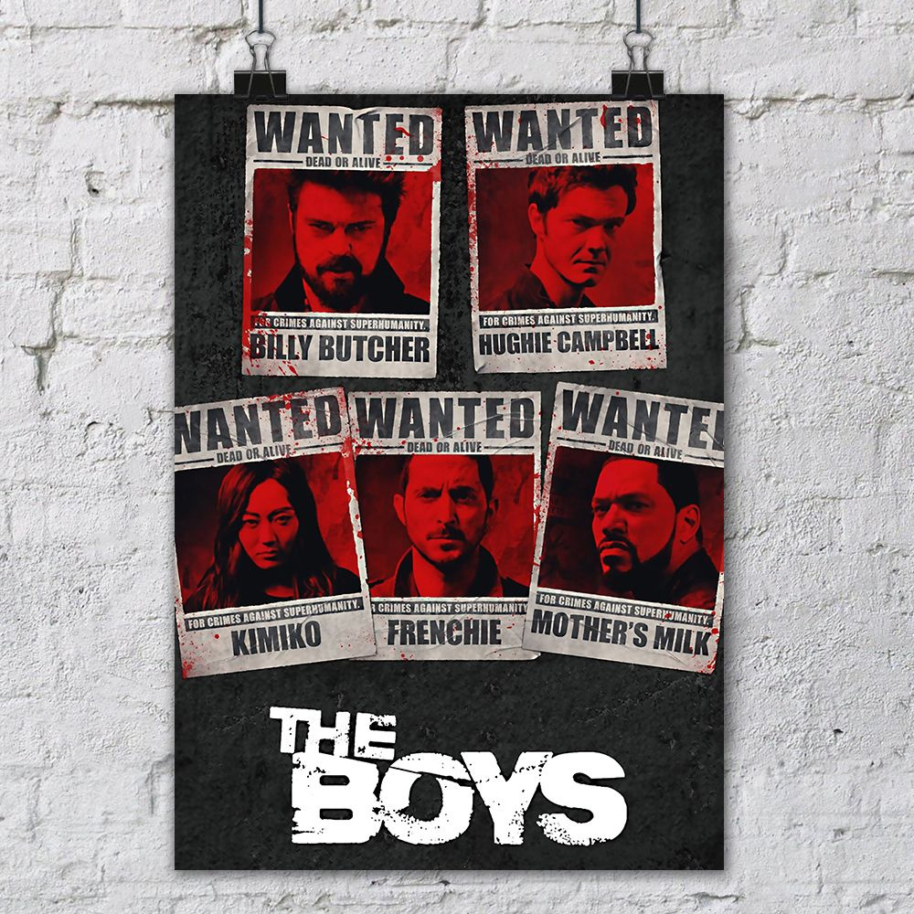 Постер Wanted / The Boys / Плакат на стену #1