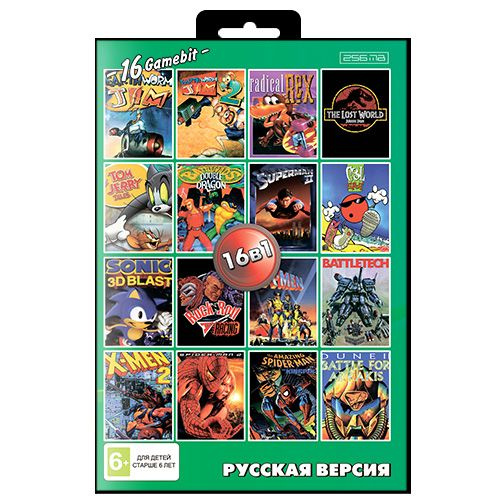 16 в 1: Сборник игр для Sega (№ 3 BS-16002) #1