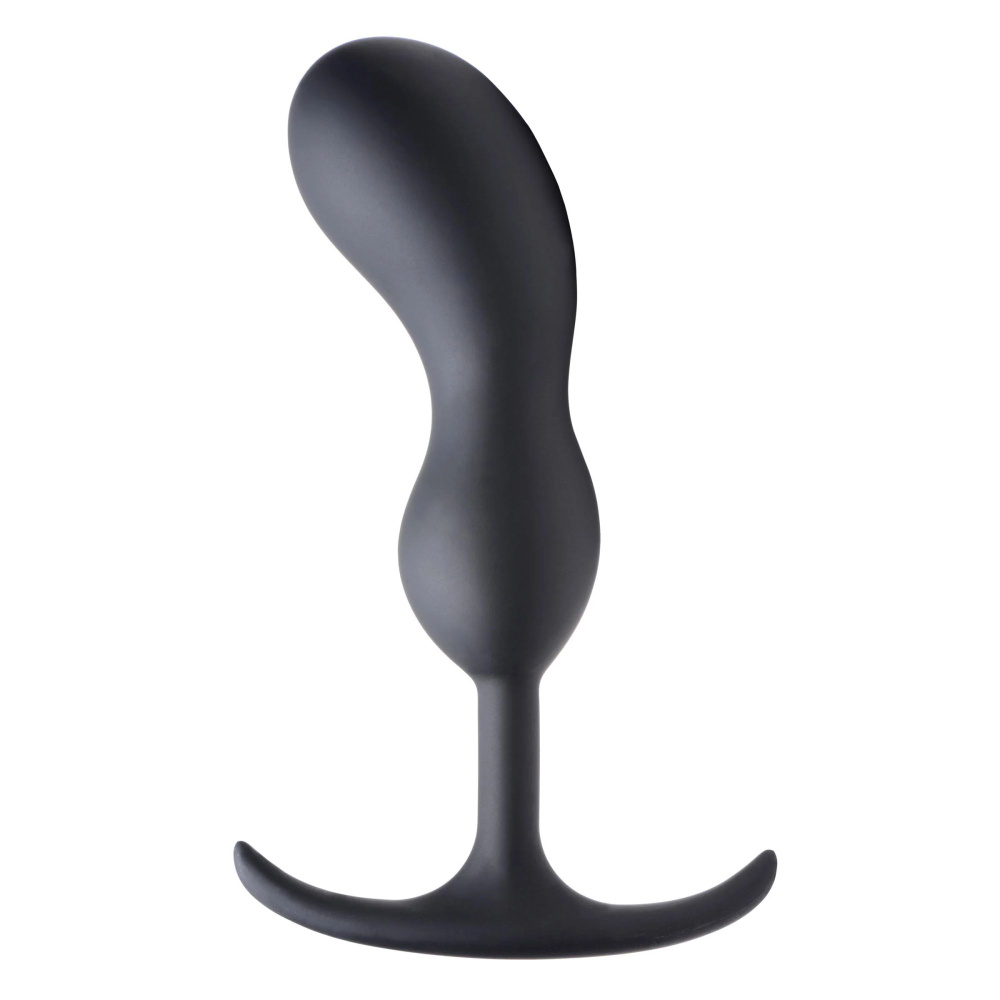 Heavy Hitters Premium Silicone Weighted Prostate Plug - массажер простаты с утяжелителями L, 18.8х4.6 #1