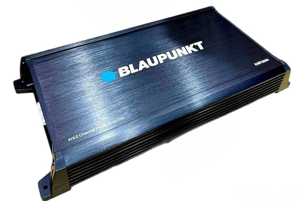 Усилитель звука автомобильный 4 канальный для сабвуфера динамиков BLAUPUNKT  #1