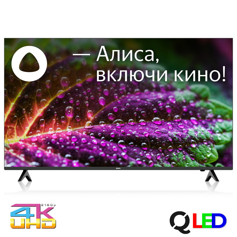 BBK Телевизор 55LED-8249/UTS2C (B) 55" 4K UHD, черный #1