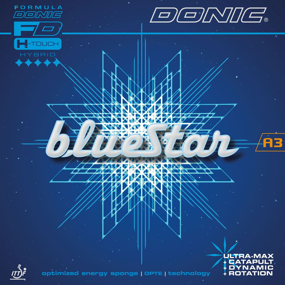 Накладка DONIC BlueStar A3, черная, max #1