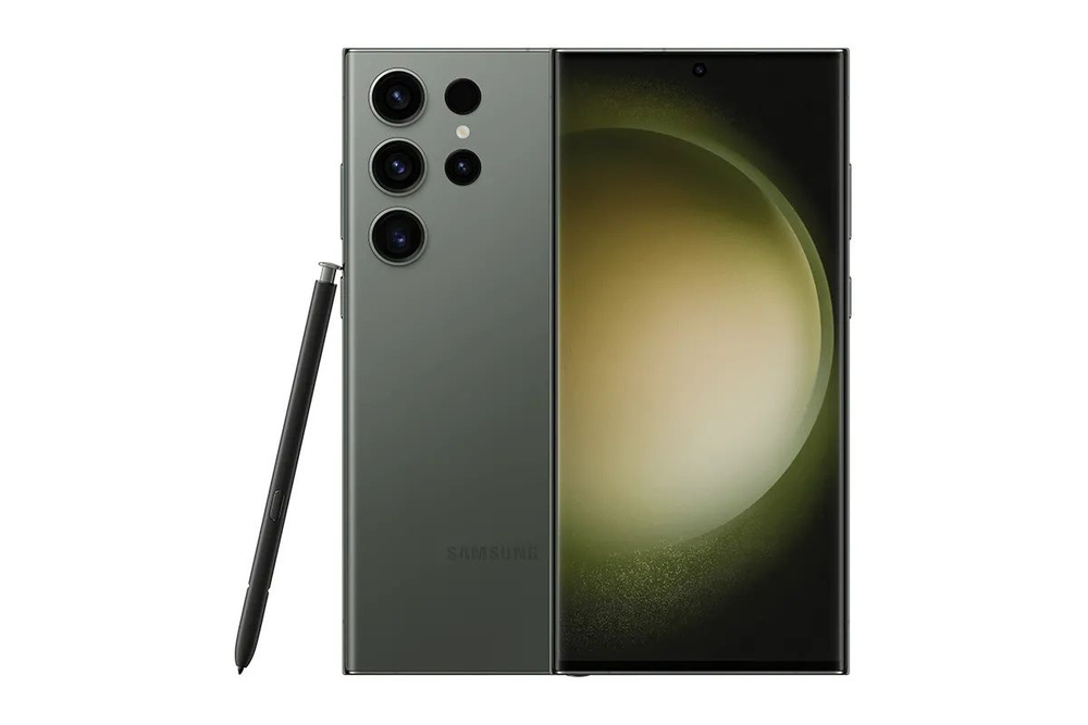 Samsung Смартфон SM-S918BZGHCAU 12/512 ГБ, зеленый #1