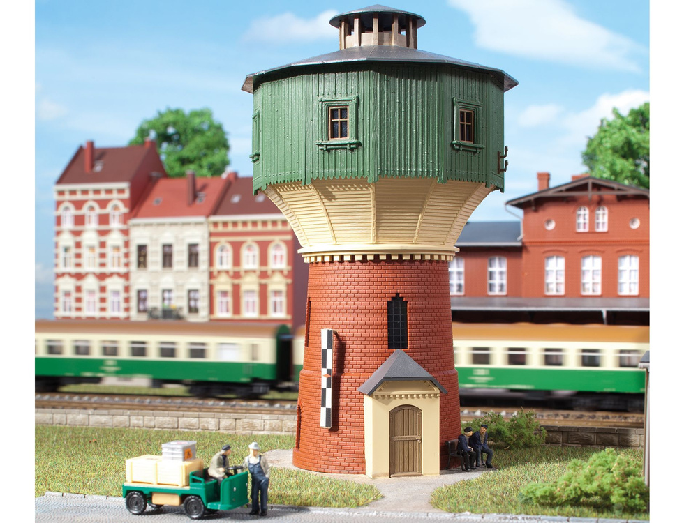 11335 Auhagen элемент детской железной дороги Водонапорная башня Wasserturm H0 1:87 16,5мм  #1