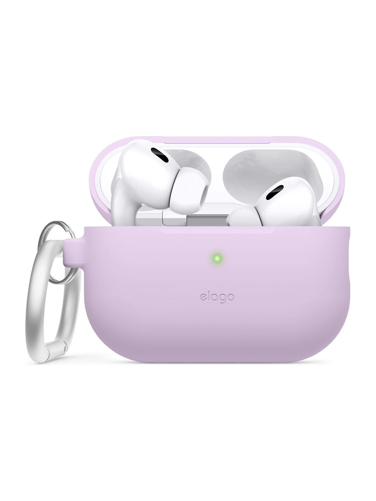 Чехол Elago Silicone Hang case для беспроводных наушников Apple Airpods Pro 2 (подходит для Lightning #1