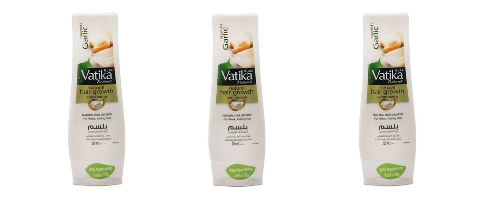 Dabur Кондиционер Naturals для ломких и выпадающих волос, 200 мл, 3 шт  #1