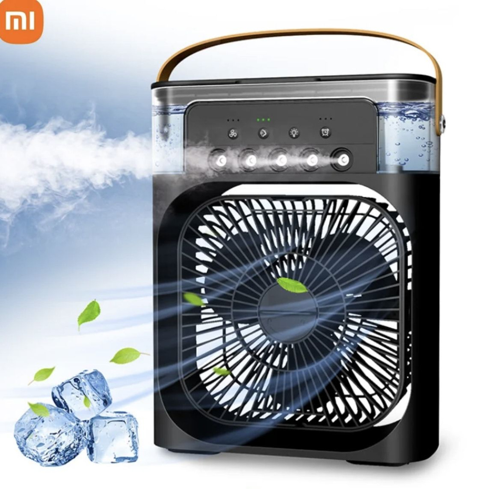 Портативный вентилятор, мини кондиционер, охладитель воздуха Mini Cooling Fan  #1