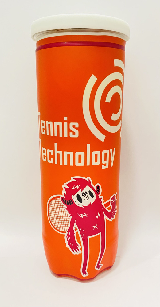 Теннисные мячи Tennis Technology Orange (3 мяча в банке) #1