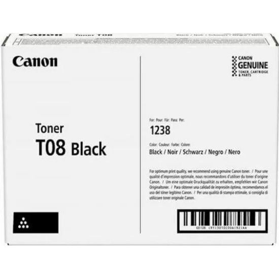 Тонер Canon 08 Black для i-SENSYS X 1238iF/1238i/1238P/1238Pr #1