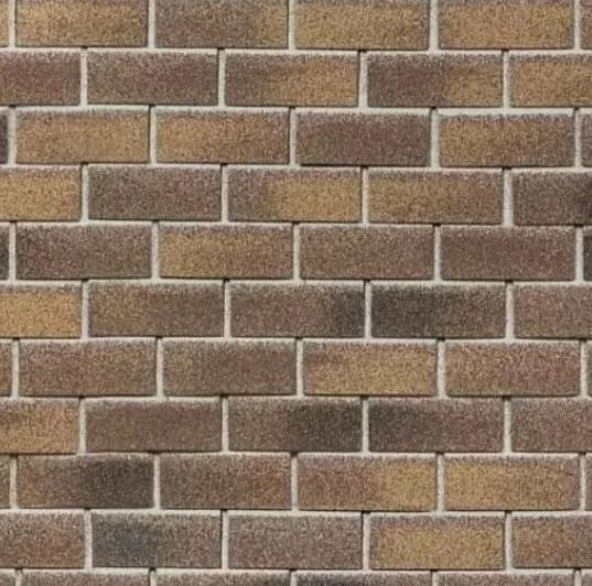 Фасадная плитка HAUBERK Кирпич Бельгийский, облицовочная для наружной отделки дома, 2,5 м2  #1
