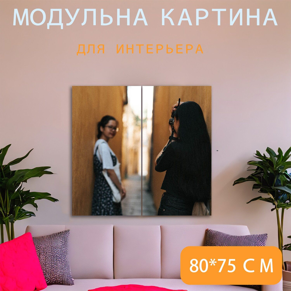 LotsPrints Картина "Фотограф, девочка, фотография 53", 80  #1