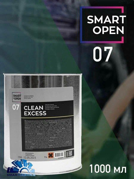 07 CLEAN EXCESS Деликатный очиститель битума и смолы (1л) жб #1