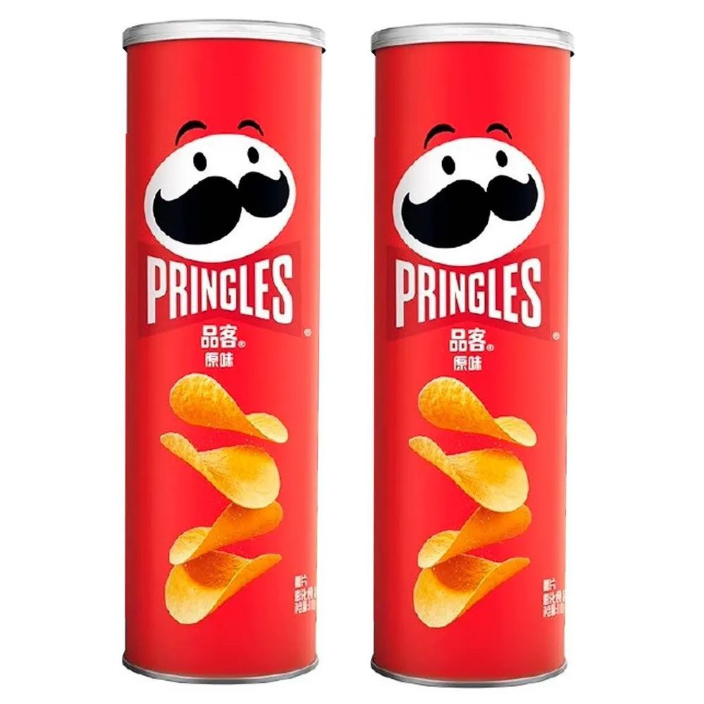 Картофельные Чипсы Pringles (Классик), 2 шт по 110 г, (Китай) #1