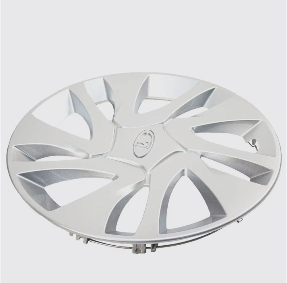 Колпак на колесо серебро Лада Гранта R14 штатный (1 шт) #1