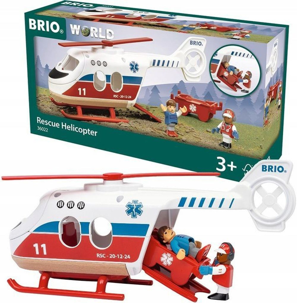 BRIO 36022 Cпасательный вертолет #1