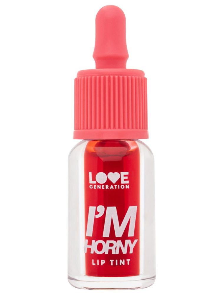Love Generation Тинт для губ I'm Horny, тон 01 красный #1