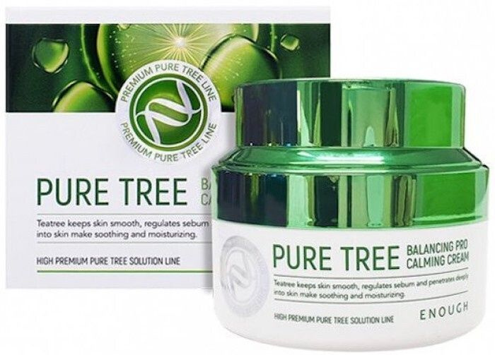 Крем для лица с экстрактом чайного дерева / ENOUGH Premium Pure Tree Balancing Pro Calming Cream 50ml #1