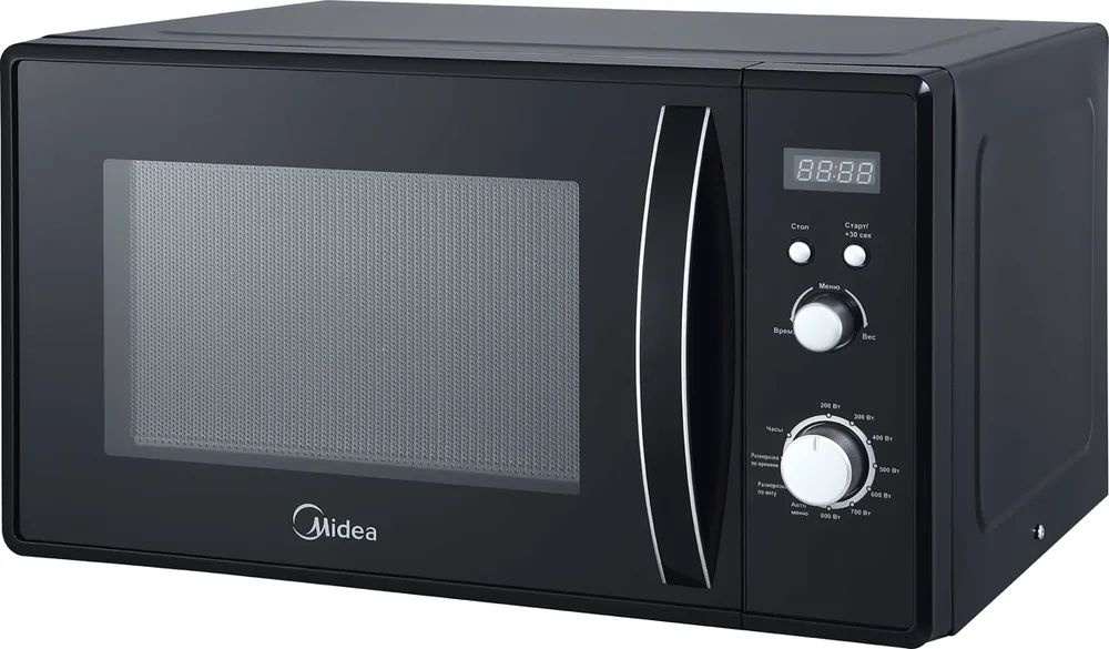 Микроволновая печь Midea AM823AM9-B, 23 л, 800 Вт, черный #1