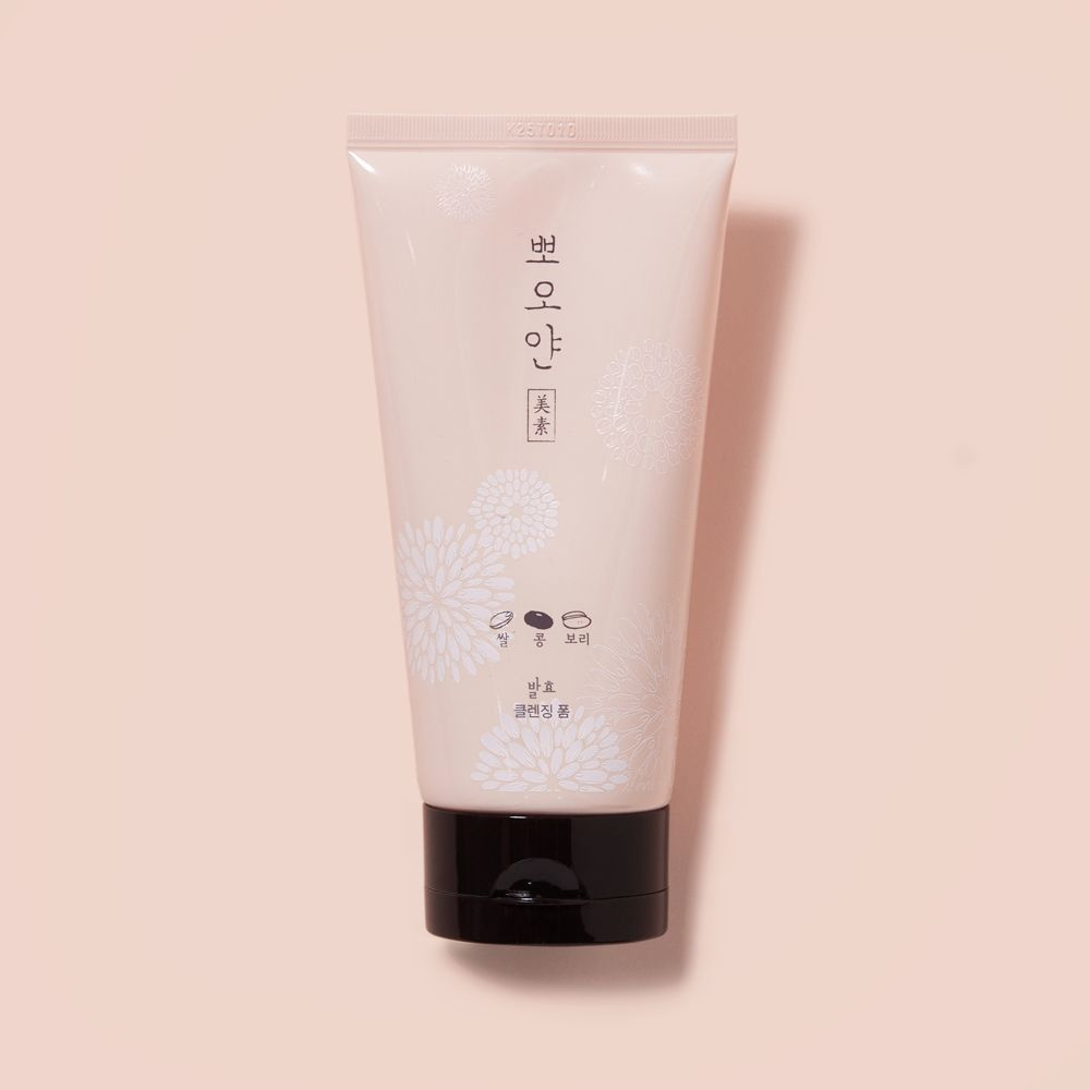 Etude House Ppoyan Cleansing Foam Увлажняющая пенка для умывания с комплексом экстрактов злаковых культур #1