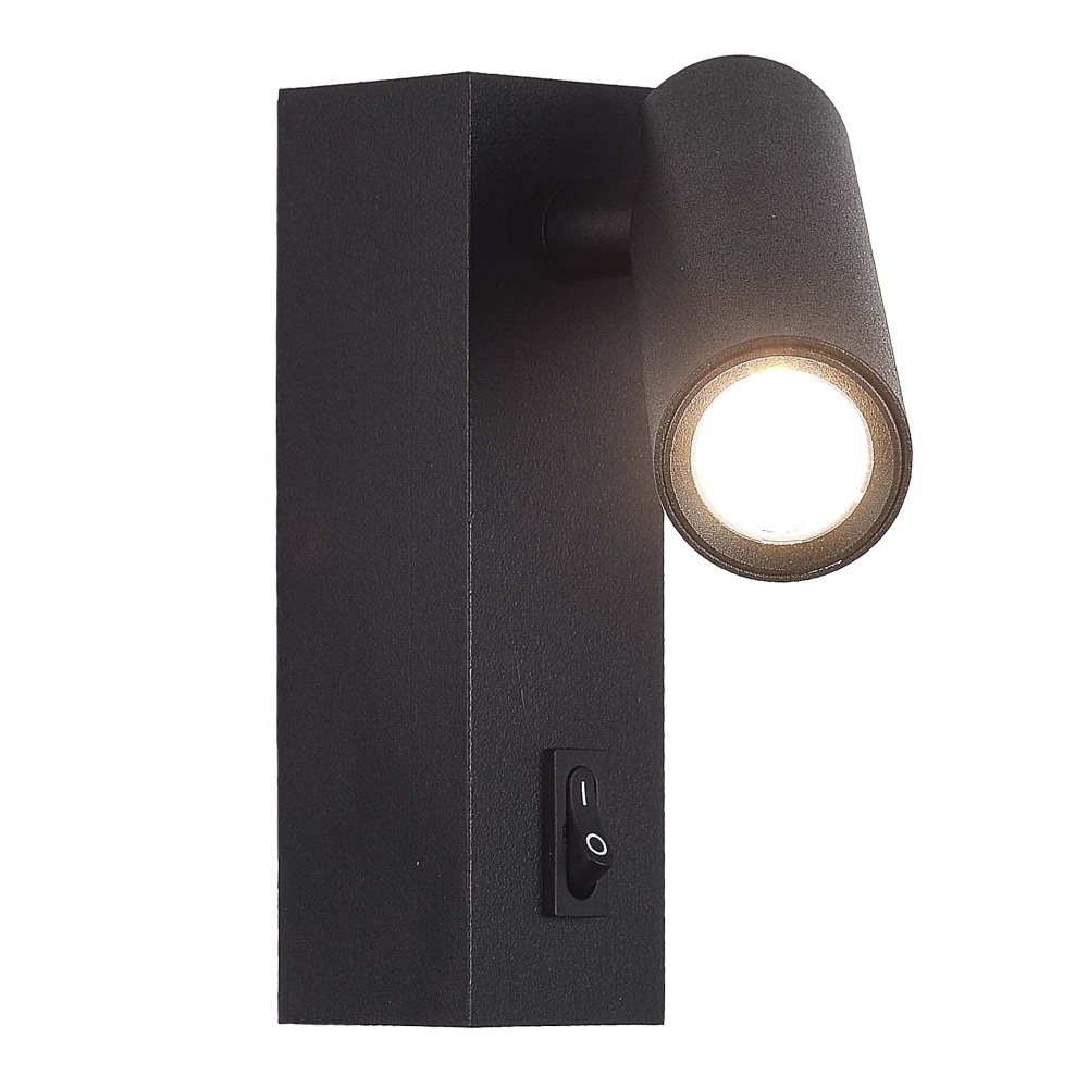 Светильник настенный ST LUCE цвет Черный коллекция Настенные светильники в стиле High-tech цоколь LED #1