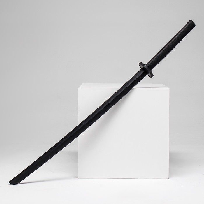 Сувенирное оружие для косплея, Катана, 102 см, изготовлен из пенополистирола, цвет черный  #1