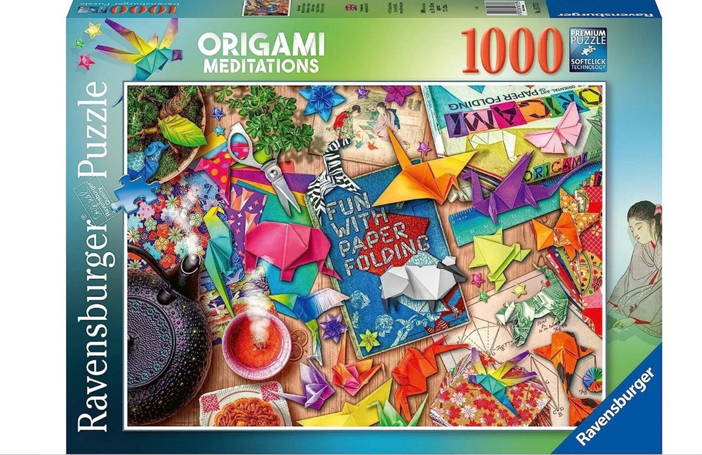 Пазл Ravensburger Медитации оригами, 1000 дет. 16775 #1