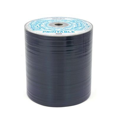 Диски Mirex DVD+R Ink Printable Shrink Bulk (100шт.) 4.7Gb, 16x (UL130089A1T) поверхность для струйной #1