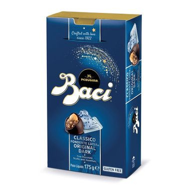 Конфеты BACI Original Dark с цельным лесным орехом в темном шоколаде БЕЗ ГЛЮТЕНА 175г  #1