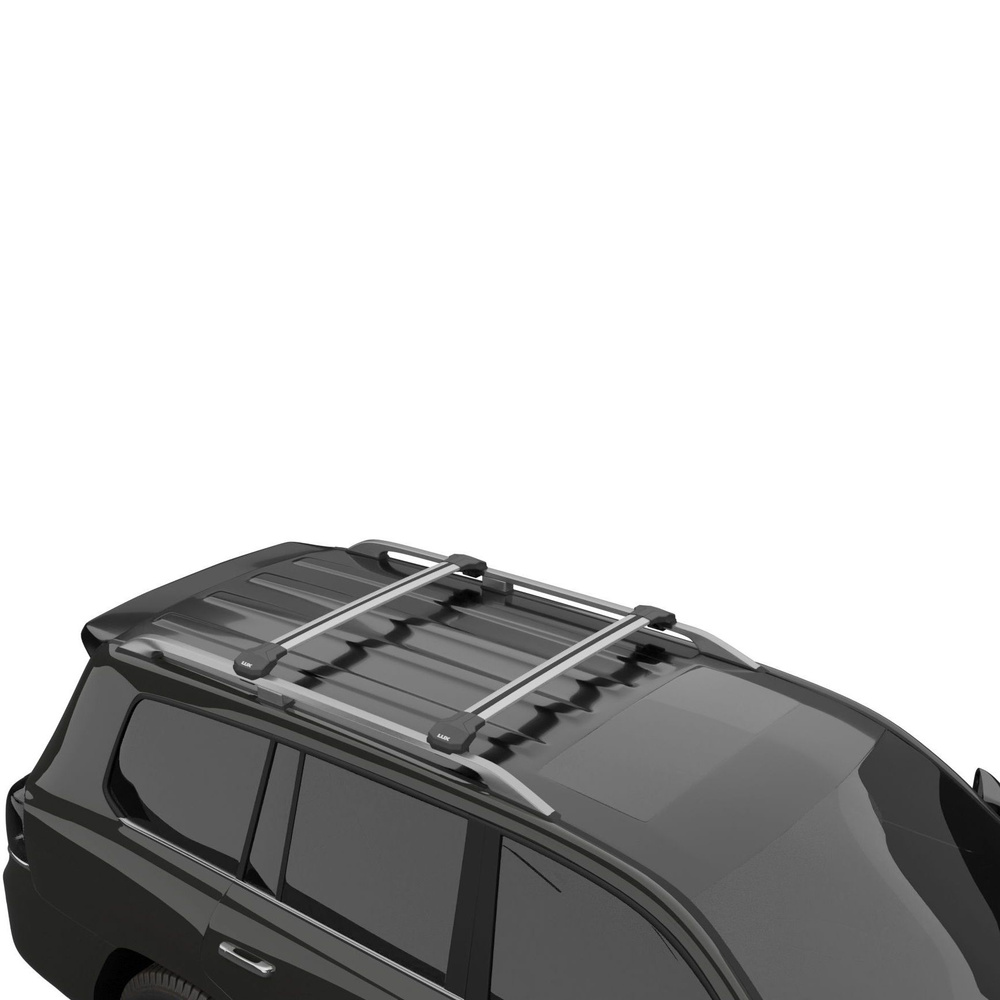 Багажник на крышу LUX CONDOR для Mazda MPV I с серебристыми дугами Актив 110 см  #1