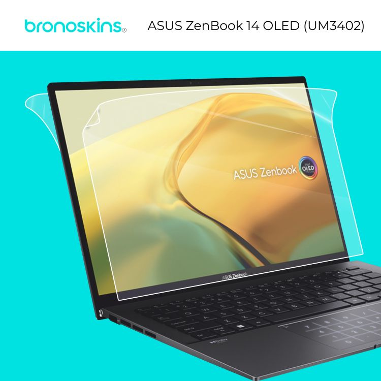 Защитная пленка на верхнюю крышку ASUS ZenBook 14 OLED (UM3402) (Матовая)  #1