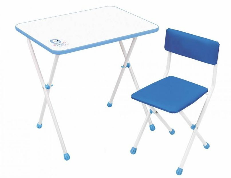 Nika Комплект детский стол + стул,60х45х58см #1