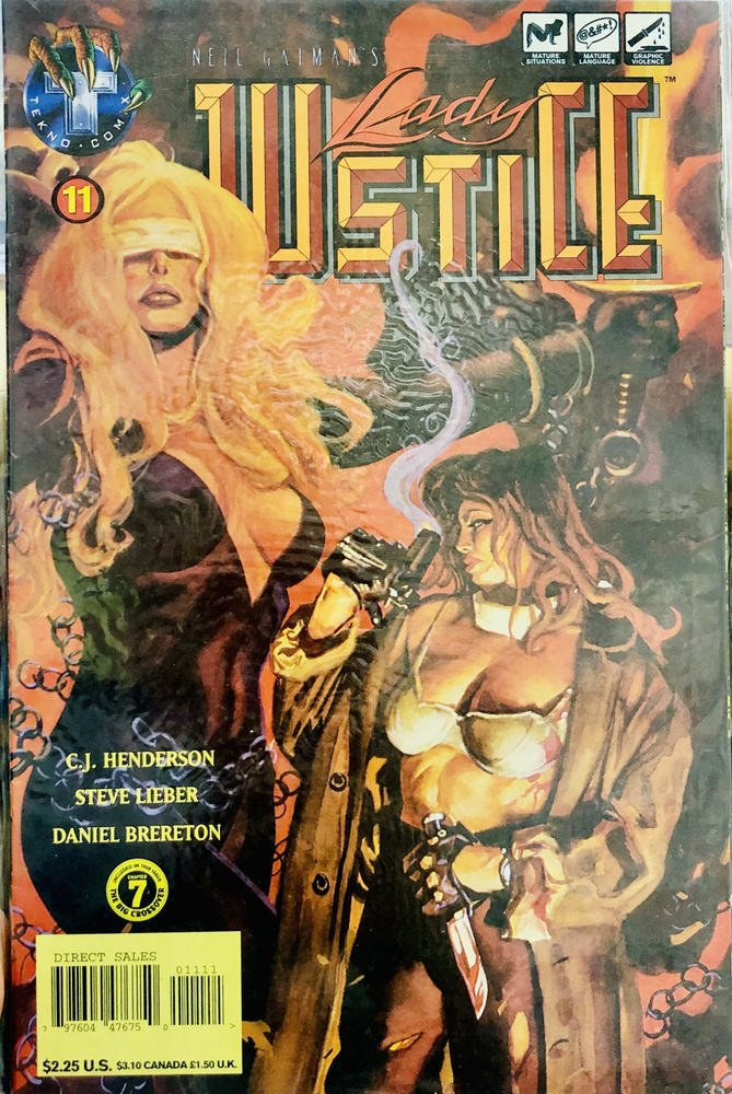 Lady Justice N11. Комикс на английском языке | Gaiman Neil #1