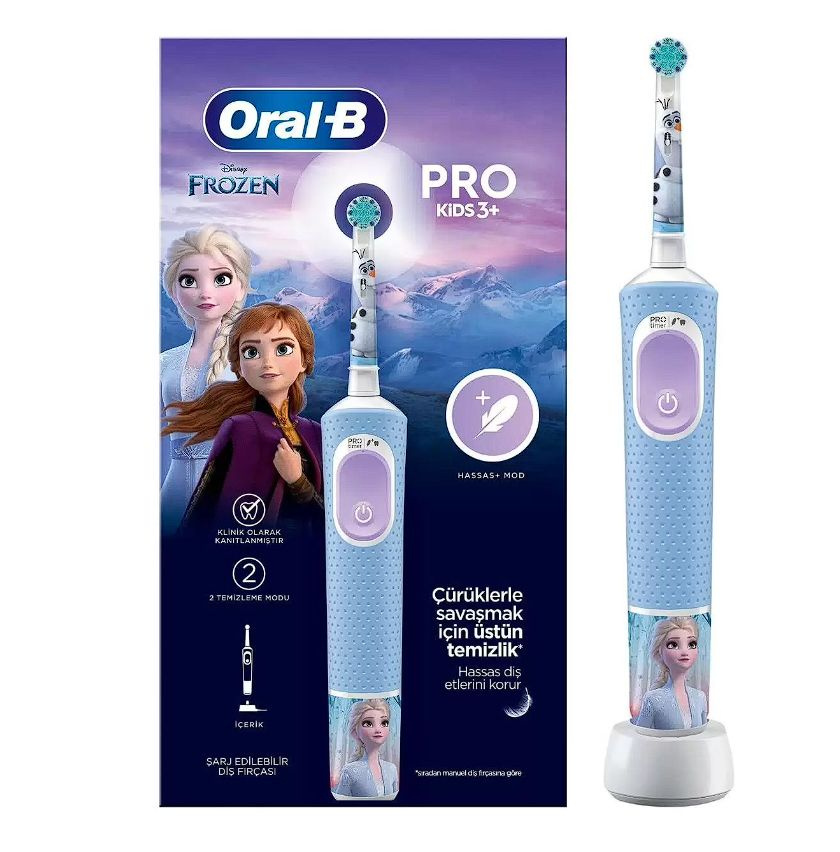 Электрическая зубная щетка Oral-B Vitality Pro Kids D103 Frozen #1