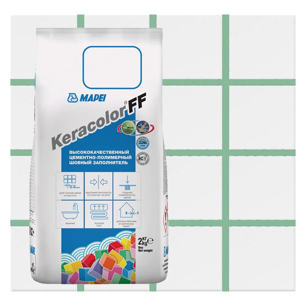 Mapei Затирка Нефрит Keracolor FF 181 2 кг #1