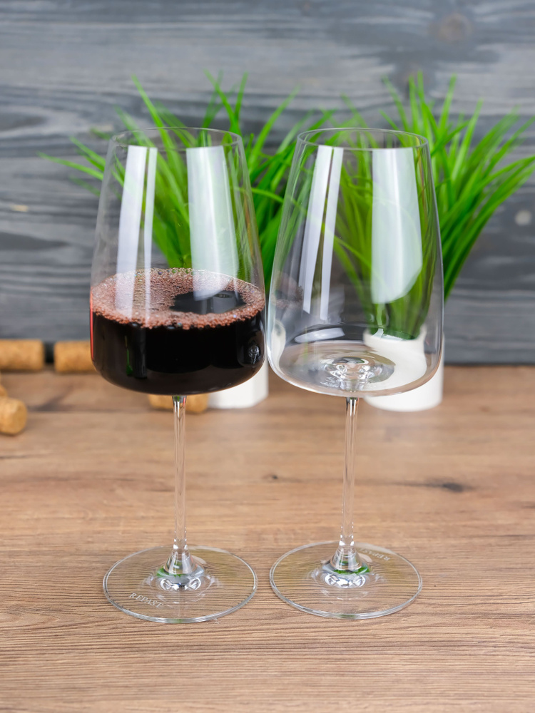 Набор бокалов для вина LORD из хрустального стекла 510 мл REPAST&RONA 4 шт.  #1