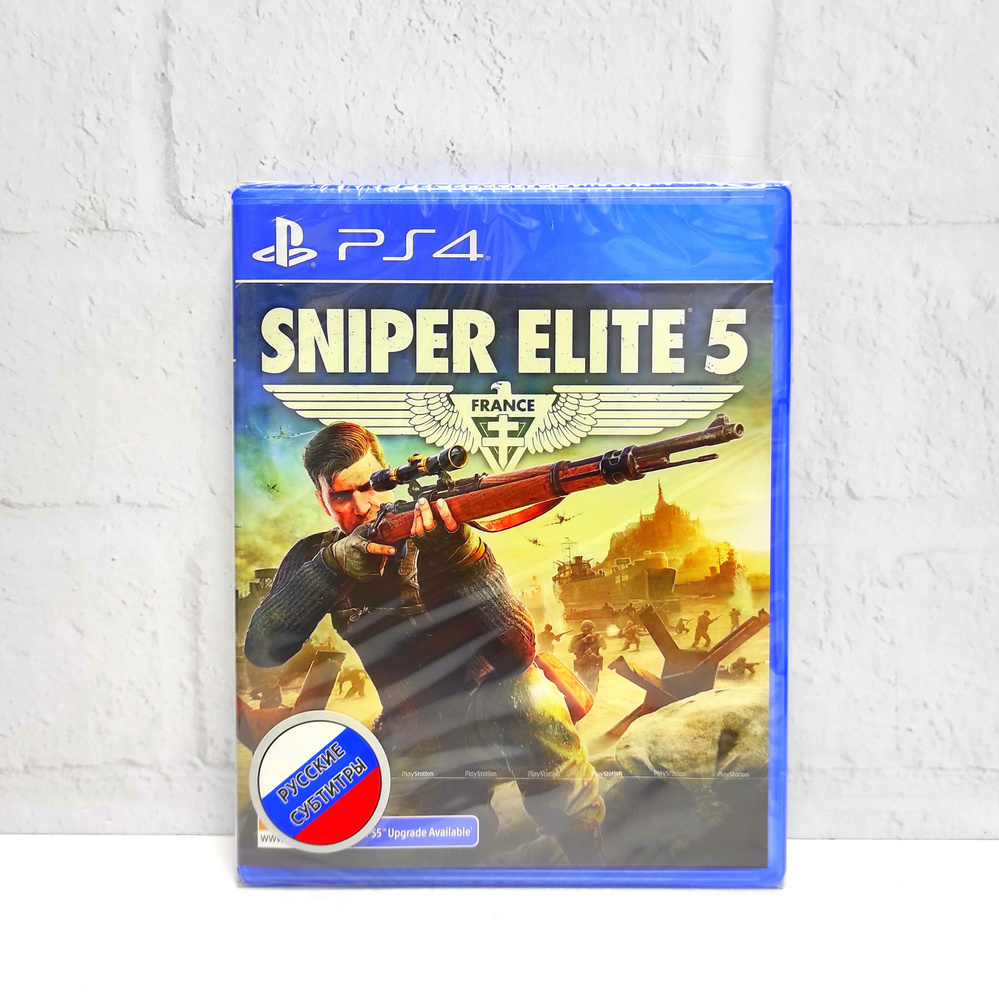 Sniper Elite 5 Русские субтитры Видеоигра на диске PS4 / PS5 #1