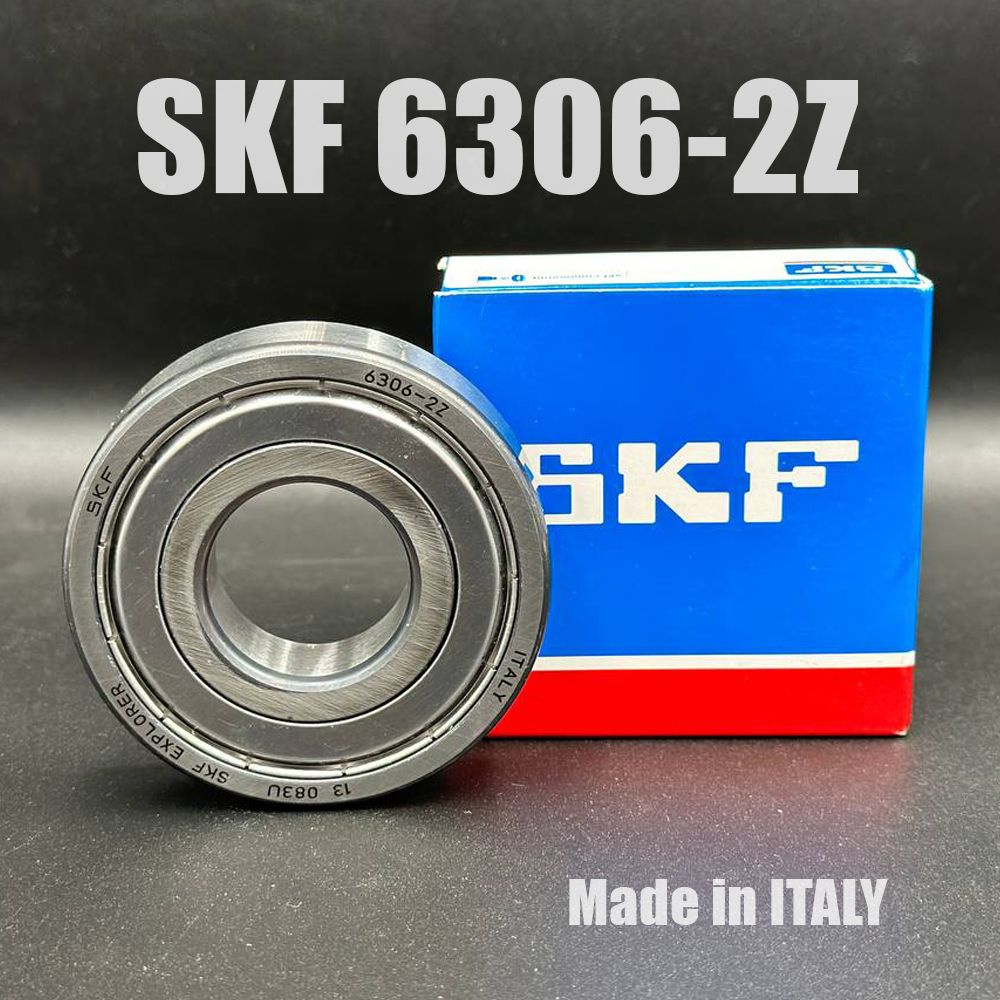 Подшипник SKF 6306-ZZ (80306) 30*72*19 Made in ITALY #1